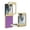 Purple, variant on ELEHOLD Case for Samsung Galaxy Z Flip 6, Shockproof Hard PC Frosted Back Case with Hinge Protection & Built-in Screen Protector,Black