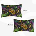 thumbnail image 4 of Bixox Mardi Gras Surface Printed Pillow Protector,Super Soft Ideal for Home,Guests,Rentals - 16"x24", 4 of 8