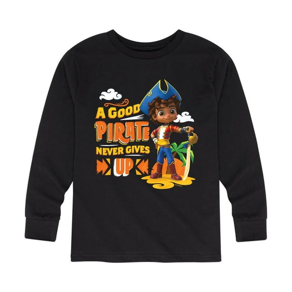 Santiago of The Sea - A Good Pirate - Toddler And Youth Long Sleeve Graphic T-Shirt