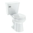 thumbnail image 2 of Elongated Two-Piece Toilets, 1.28 GPF Universal Height Siphonic Flush Toilet, cUPC Certification Water Efficient Bathroom Toilet(Toilet Seat Included), 2 of 9
