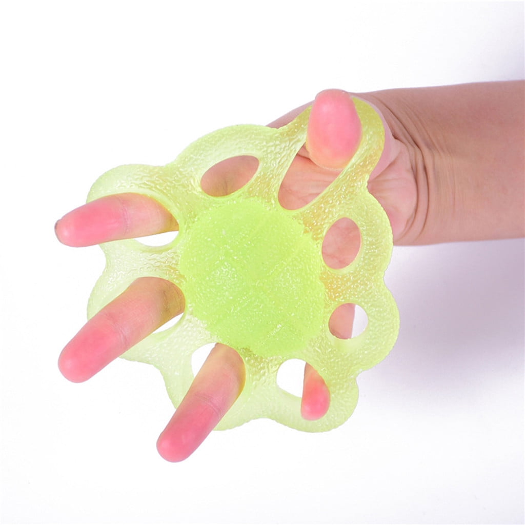 Silicone Grip Ball Rehabilitation Training Finger Palm Hand Grip