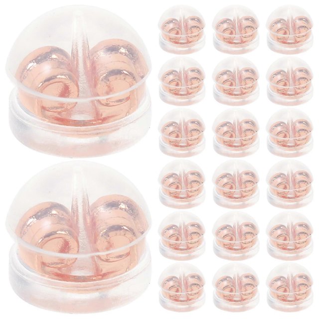 50Pcs Earring Backs Replacement for Hook Earrings Practical Earrings Backs Safely Locking Earring Backs------Product code 62854