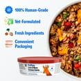 thumbnail image 3 of PetPlate Human-Grade Venison Entrée, Fresh Dog Food, All Life Stages, Frozen, 8oz, 3 of 13