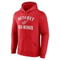 thumbnail image 2 of Men's Red Detroit Red Wings Victory Arch Pullover Hoodie, 2 of 3