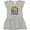 AC-Heather Grey, variant on Hello, Beaches Group of Pineapples Girls Toddler Dress