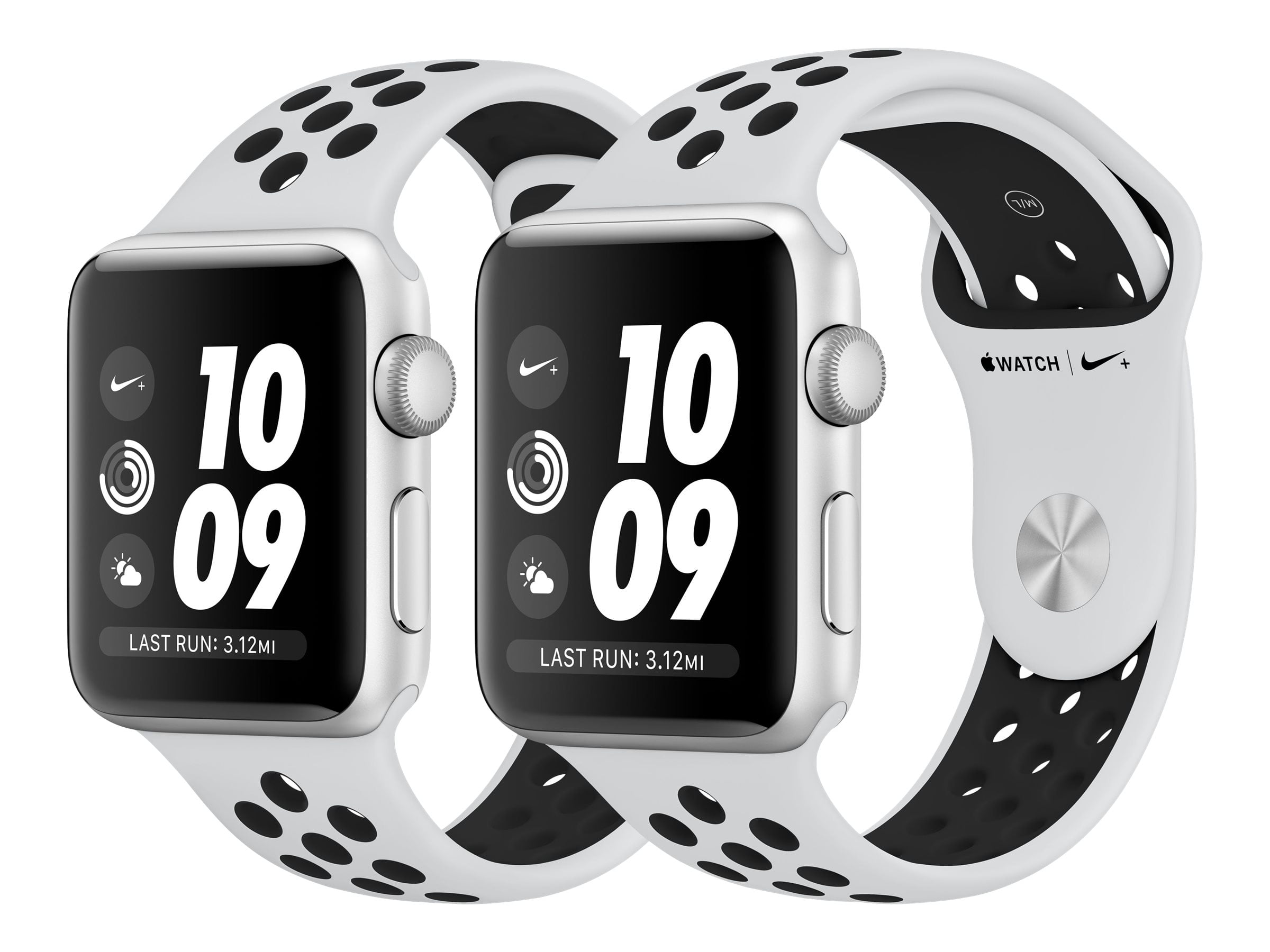Apple Watch Nike+ Series 3 (GPS) - 42 mm - silver aluminum - smart
