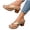 Rose Gold, variant on Women's Thong Heeled Sandals Open Toe Slip On Block Heel Flip Flops Comfortable Non-slip Summer Shoes Beach Vacation