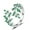 Green, variant on Delicate Tree Branch Inspired Ring With Cubic Zirconia Stones Allergy resistant Copper Material