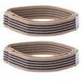 thumbnail image 3 of Miangastore 1 Pair Shirt Sleeve Ring Simple Polyester Silk for Everyday Use Unisex, 3 of 8