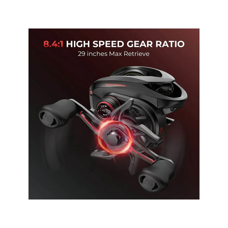 KastKing Valiant Eagle II BFS Baitcast Reel RH 8.1:1 - Walmart.com
