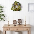 thumbnail image 5 of Nearly Natural 4781 Hydrangea Wreath, 22-Inch, Purple/Green, 5 of 5
