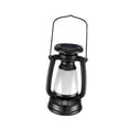 thumbnail image 4 of Farol vintage para exterior, decoración de paisaje, lámpara de mesa, ligero, regulable, colgante. L negro con solar, 4 of 8