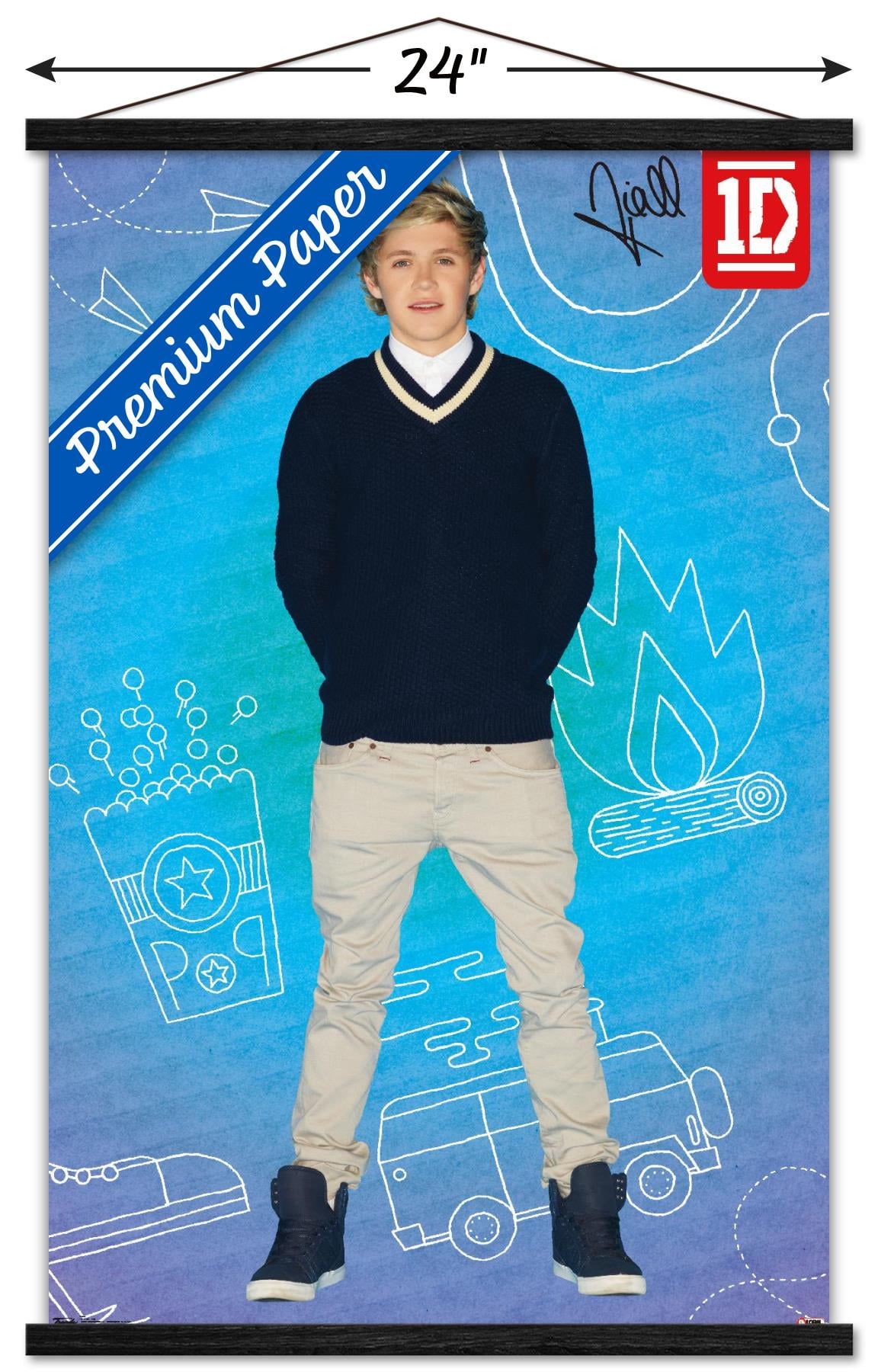 Niall Horan 直筆サインポスター niall horan signature 