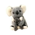 thumbnail image 5 of Kokiya Koala Plush Toy Koala Bear Stuffed Decoration 11.02inch Collectible Mum and Baby gray, 5 of 9