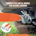 thumbnail image 4 of VEVOR Car Tow Cable Towing Strap Rope 17000 lbs 20 ft with 2 Hooks Heavy Duty, 4 of 9
