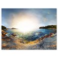 thumbnail image 2 of Rocky Coast in Andaman Sea - Landscape Canvas Art Print, 2 of 3
