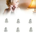 thumbnail image 1 of Secure Locking Earring Backs 925 Silver 3 Pairs Replacement, Suitable For Women Girls, Non Allergenic Non Irritating, For Sensitive Ears, 1 of 7
