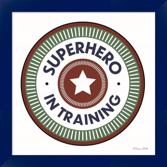 Great Art Now Superhero in Training by Susan Ball, Framed Wall Art, 14W x 14H