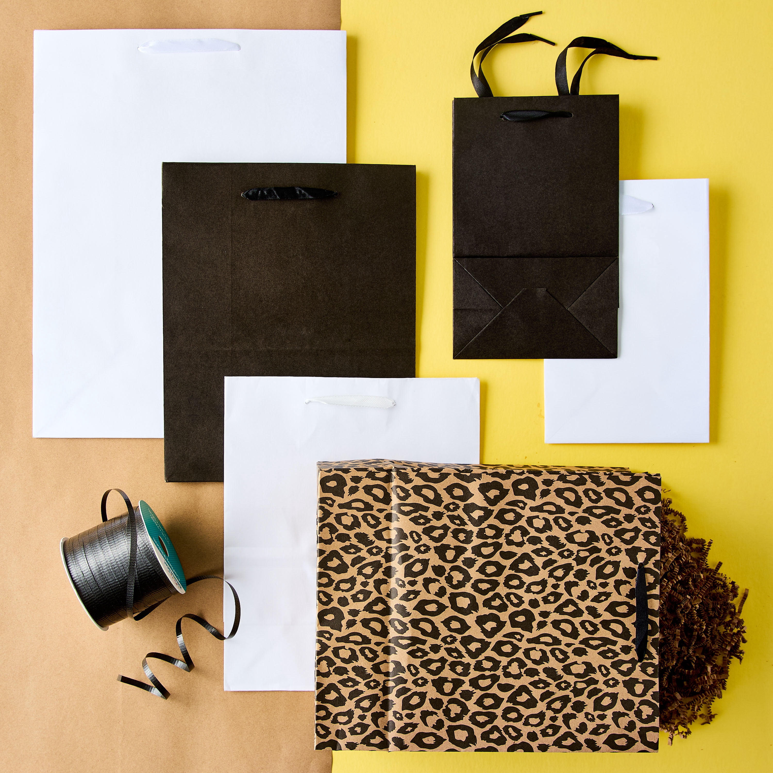 Hello Hobby Large White Paper Bag - 13 Count, Crafting Occasion