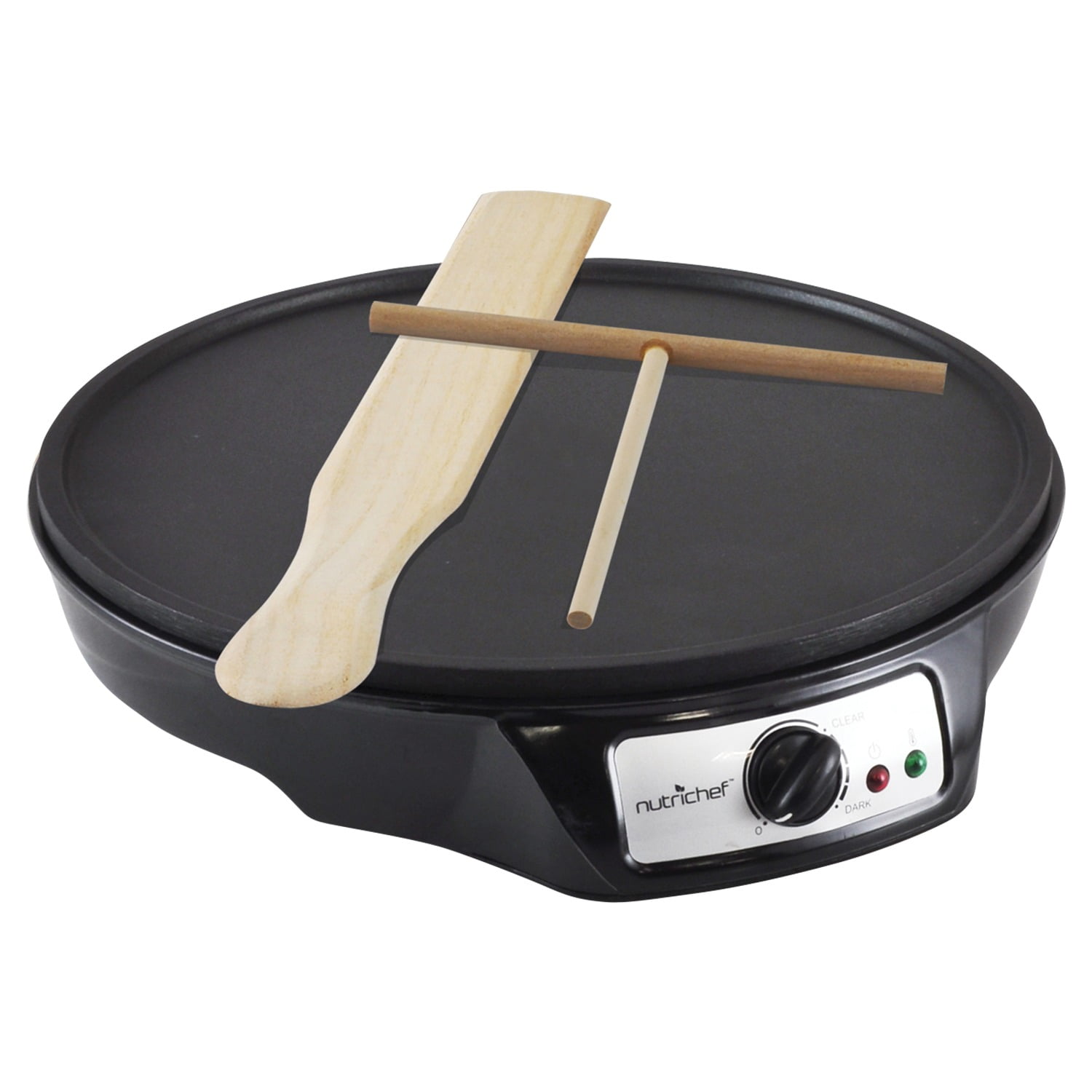 Nutrichef PCRM12 Electric Griddle And Crepe Maker