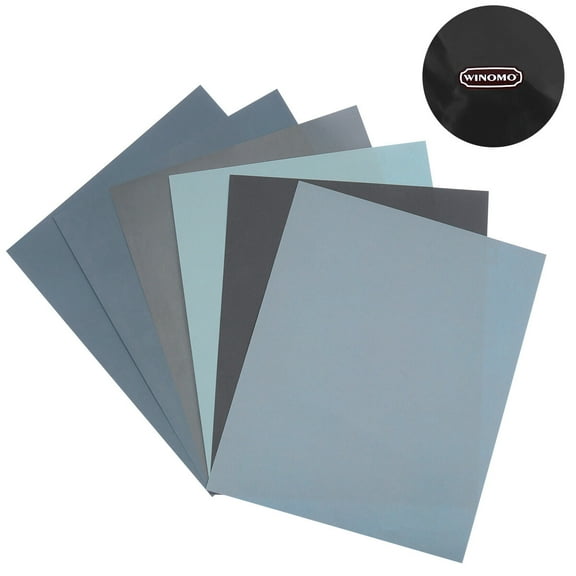 Sanding Sandpaper Wet and Dry Sandpaper Sandpaper for Polishing Car Headlights Sandpaper Assortment Sandpaper for Wood