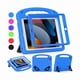 thumbnail image 1 of wonim11 Kids Case for iPad 9th/8th/7th Generation (10.2 Inch, 2021/2020/2019 Release), with Built-in Screen Protector and Kickstand, Shockproof Lightweight Handle Cover for i Pad 9/8/7 Gen, Blue, 1 of 1