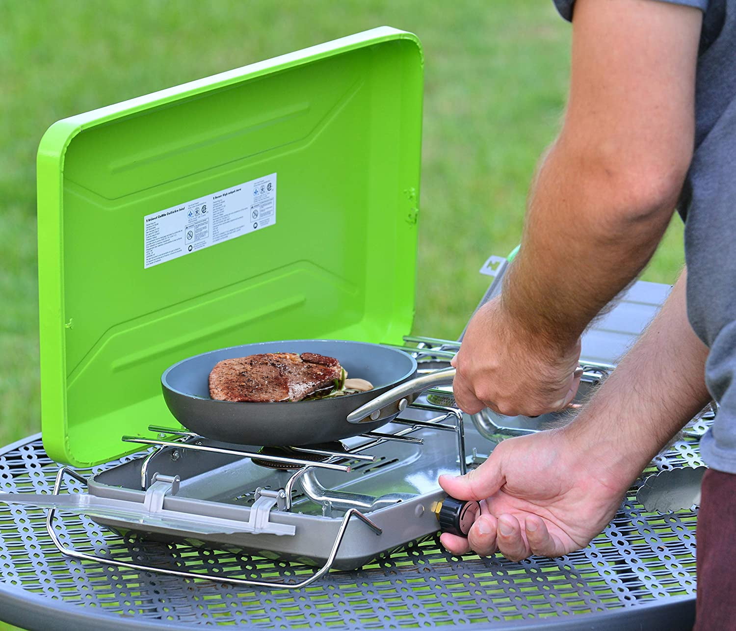 【CAMP GEEKS】 TFO-2UNIT.flame CAMP GEEKS】 TFO-2UNIT.flame 2 Burner Portable Propane Gas