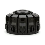 KitchenArt Select-A-Spice Auto-Measure Carousel, Black, 8.75 x 8.75 x 6