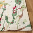 thumbnail image 3 of SAFAVIEH Soho Agnes Abstract Wool Area Rug, Ivory/Multi, 7'6" x 9'6", 3 of 6