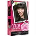 thumbnail image 3 of Garnier Color Sensation Hair Color Cream, 2.0 Dark and Stormy Soft Black, 3 of 9