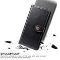 thumbnail image 4 of Wallet Case for Samsung S8 Plus Magnetic Clasp Folio Kickstand Premium Leather Case with Hand Strap, [RFID Blocking] Credit Card Slots Shockproof TPU Inner Cover for Samsung Galaxy S8 Plus, Black, 4 of 8