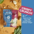 thumbnail image 5 of GOOD CHIPS Baked Cauliflower Aged Cheese Chips, 12-Pack, 1.23oz Bags, 5 of 7
