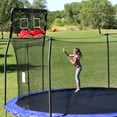 thumbnail image 4 of ​Skywalker Trampolines 15' Double Basketball Hoop Accessory - Includes 2 Foam Basketballs, Trampoline Add-On Game, 4 of 12