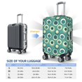 thumbnail image 2 of Travel Luggage Cover Protector - abstractly geometric dot Anti-Scratch Suitcase Covers Fits 18-32 Inch Luggage, 2 of 5