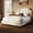 Beige, variant on Sha Cerlin Queen Size Upholstered Platform Bed Frame, 50.6"-54.5" Height Adjustable Minimalist Chenille Headboard, Strong Support, Noise-Free, No Box Spring Required, Beige