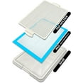 thumbnail image 6 of Dog Pee Pad Holder, Puppy Potty Training Tray 22.5”X16.5” for Small Dogs (Gray), 6 of 11