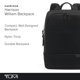 thumbnail image 2 of Mochila TUMI Harrison William para portátil USB-C de 15 pulgadas negra, 2 of 7