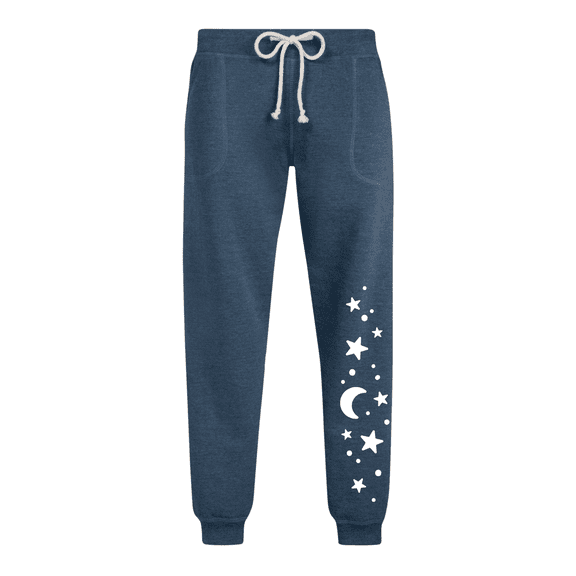 Instant Message - Moon And Stars - Ladies Jogger Pant