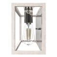 thumbnail image 5 of Hunter - Squire Manor 2-light Distressed White, Medium Size Vanity Light, Dimmable, Modern Style, for Bedrooms, Dining, Living Rooms - 19035, 5 of 7