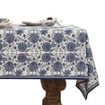 thumbnail image 1 of Mantel Vintage Azul de Lino Patdrea 160x260 cm, 1 of 8