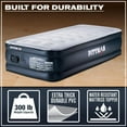 thumbnail image 6 of Pittman - Twin Air Mattress with Built-in Pump - 18" Tall, Puncture Resistant, Plug In Self Inflating Air Bed, 6 of 8