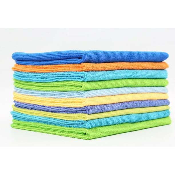 Kitchen Towels and Dishcloths Set, Microfiber Cleaning Cloth, Kitchen