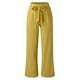 thumbnail image 5 of Pantalones Sueltos de Pierna Ancha Para Mujer Pantalones de Lino de Algodón Pantalones Rectos Pantalones Casuales Odeerbi  ODB-6, 5 of 9