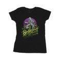 thumbnail image 1 of Beetlejuice Womens Purple Circle Cotton T-Shirt, 1 of 3