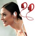 thumbnail image 3 of Auriculares Bluetooth NeckBand HD STEREO MANOS GRATIS PARA GIMNIGHT CORRIENTE DE rojo Sunnimix Auriculares Bluetooth, 3 of 8