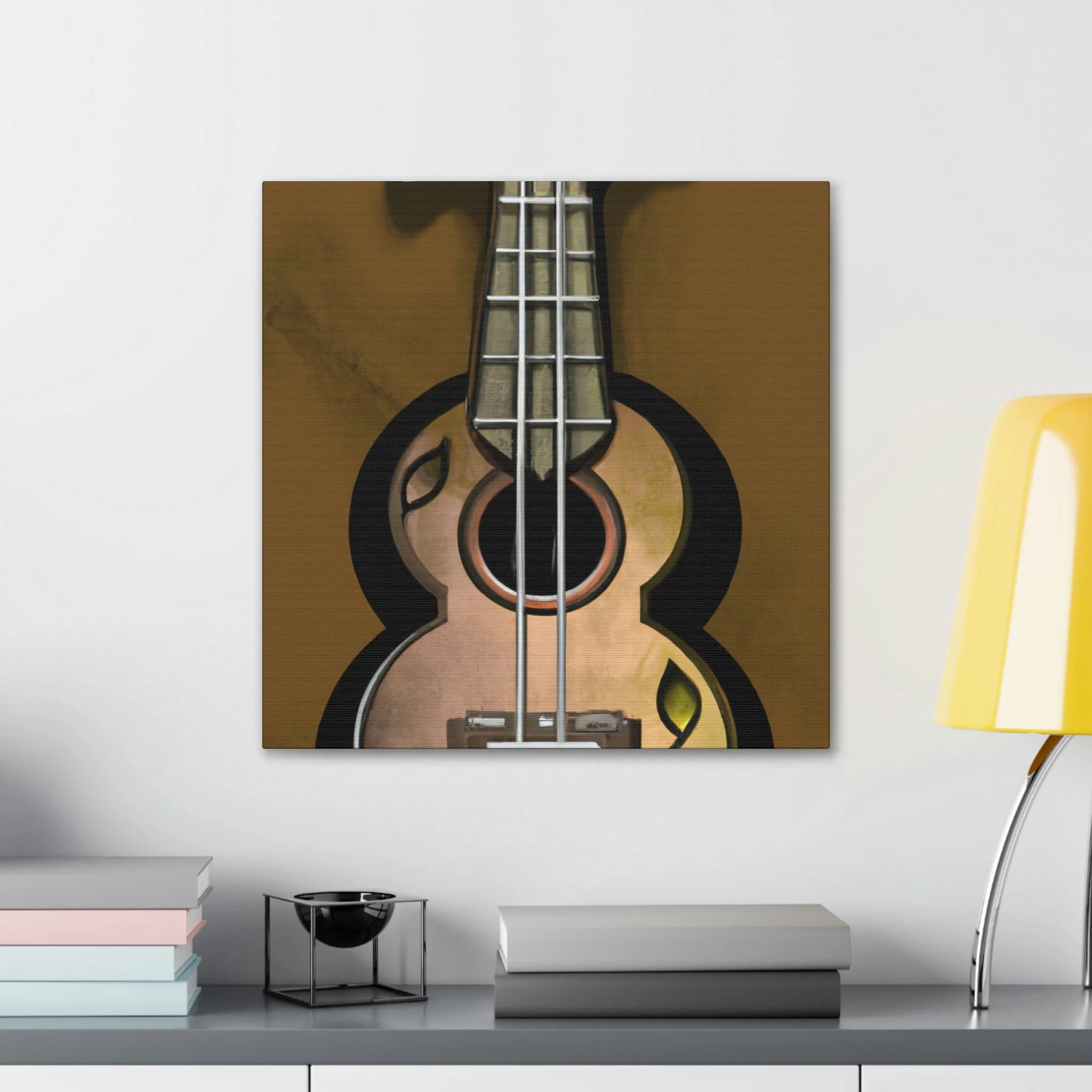 Ukelele in Rococo - Canvas