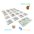 thumbnail image 4 of Juego De Mesa Didáctico Bilingüe Distribuidora A$C Animales De Zoológico Madera, 4 of 5