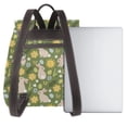 thumbnail image 3 of Fotbe Happy Easter Mochila Bolso con Estampado para Mujer, Mochila Antirrobo de Nylon Impermeable, Bolsa Ligera de Hombro, 3 of 4