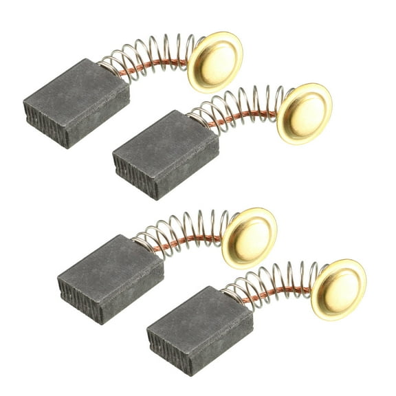 Carbon Brushes for Electric Motors 16mm x 12mm x 6mm Replacement Part Set of 4