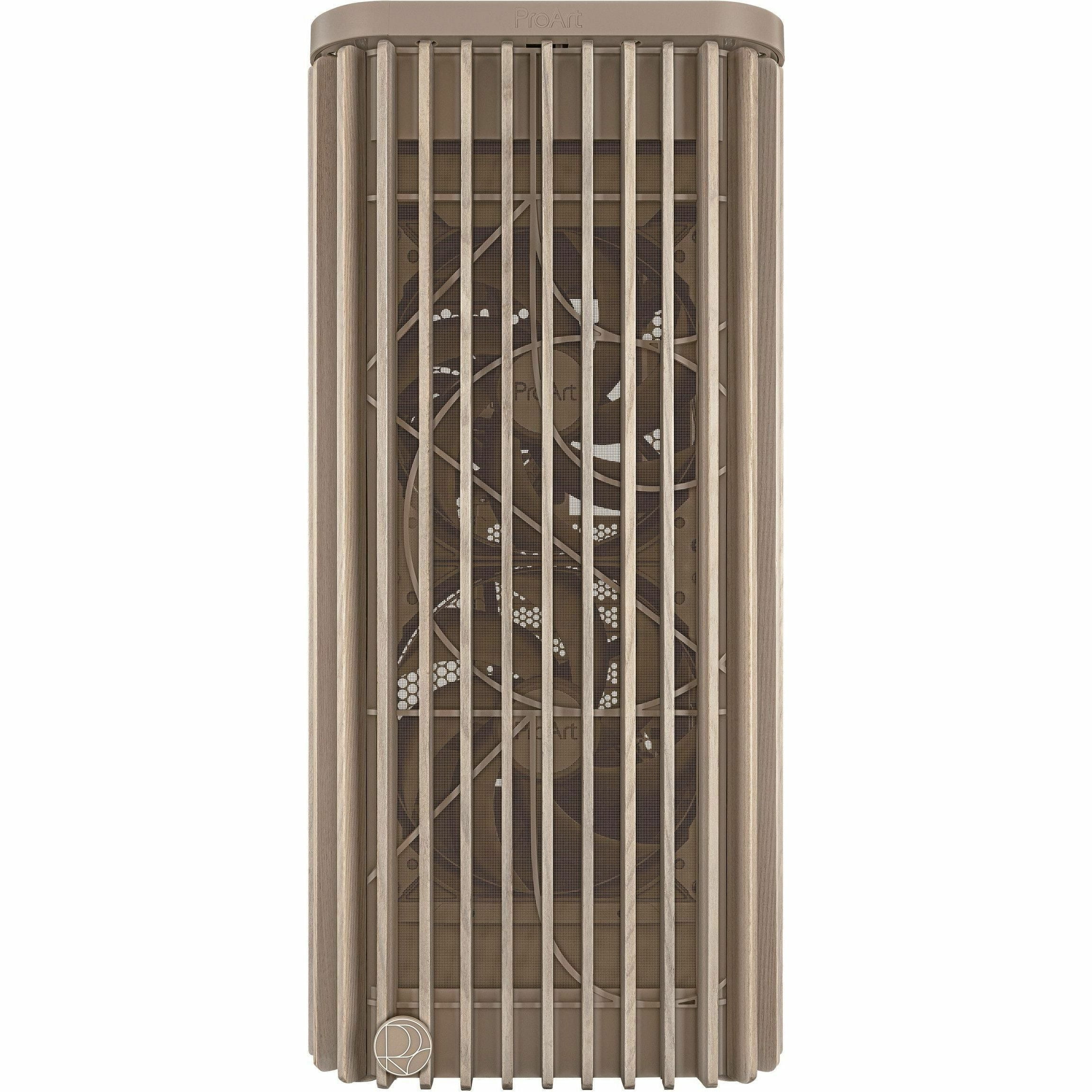 Asus ProArt PA401 Wood Edition Beige, Mesh Panel Computer Case